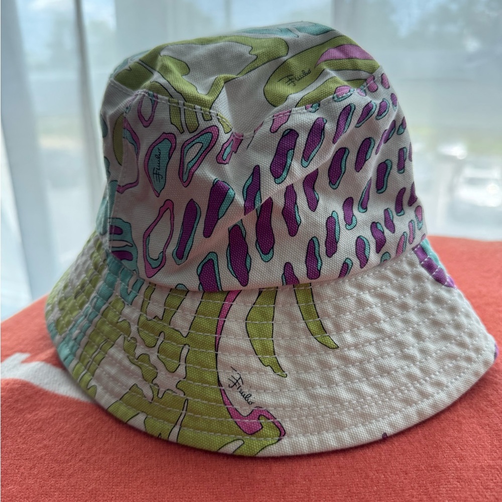 Emilio Pucci Multicolor Patterned Hat